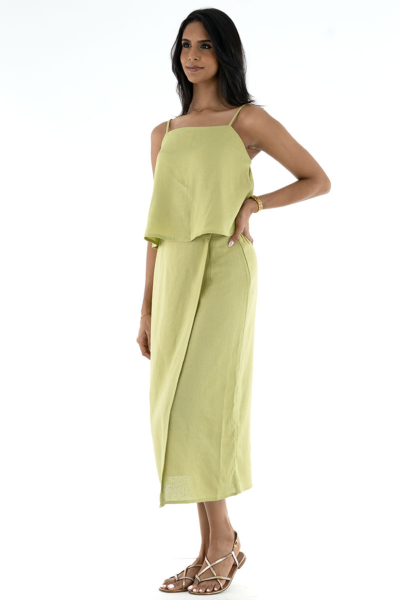 LINEN BLEND TOP