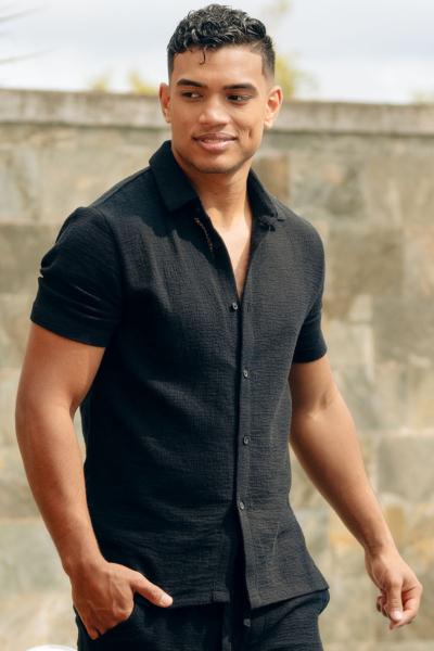 TEXTURED SHIRT