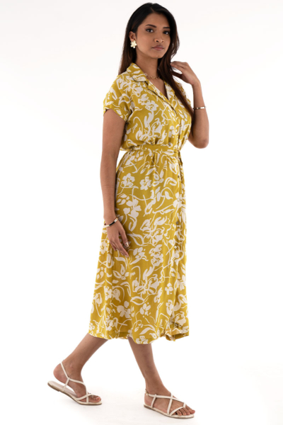 FLORAL PRINTED DRESS