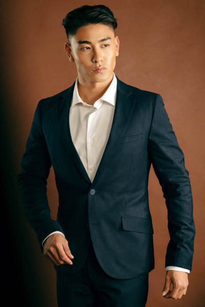 SLIM FIT SUIT BLAZER