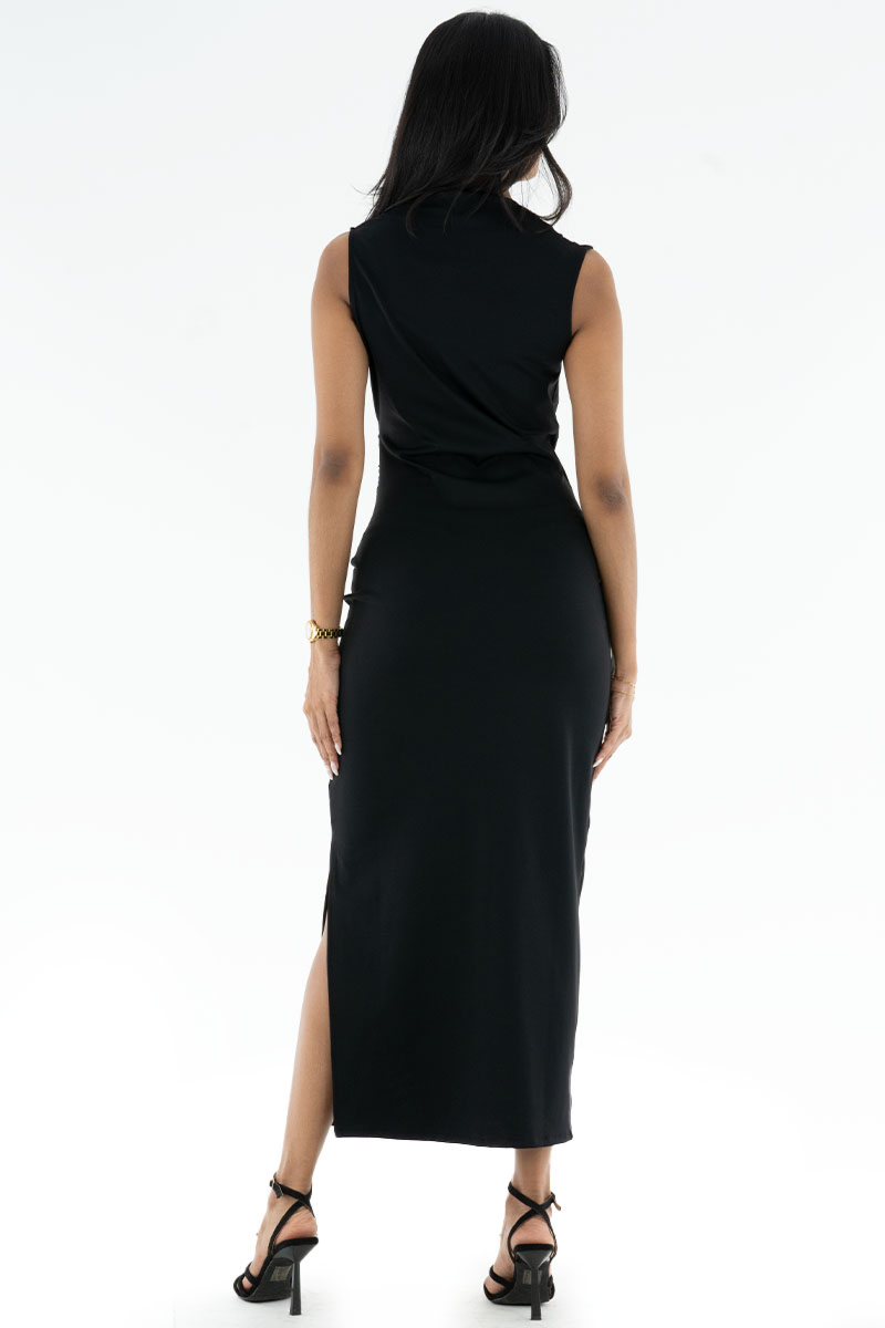 CROSS OVER FITTED DRESS