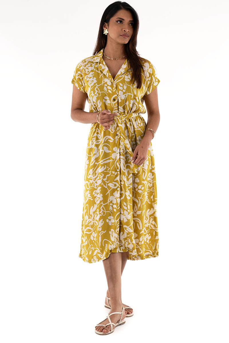 FLORAL PRINTED DRESS